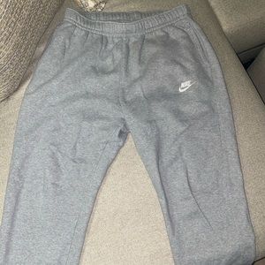 Nike Sweatpants Straight Leg Gray